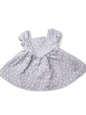 Draper James Lilac Floral Puff Sleeve Dress